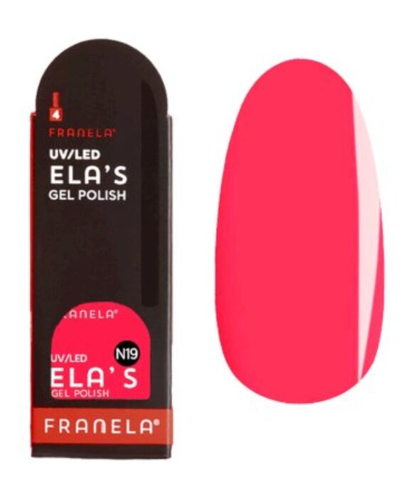 UV/LED GEL LAK ELA’S, N19, 8ML