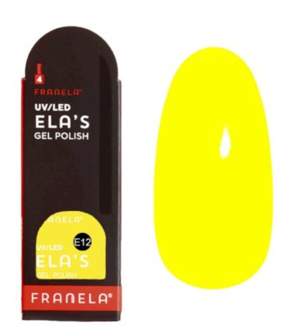 UV/LED GEL LAK ELA’S, E12, 15ML