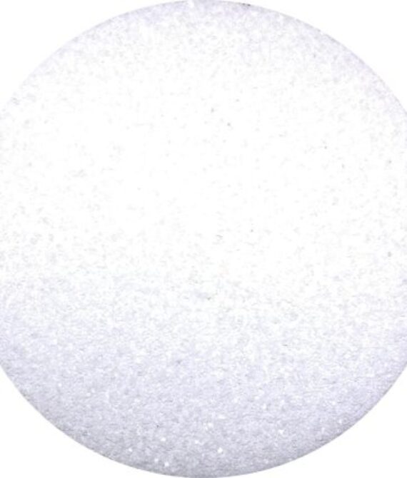 FRANELA GLITTER MATT NEON WHITE, 4G