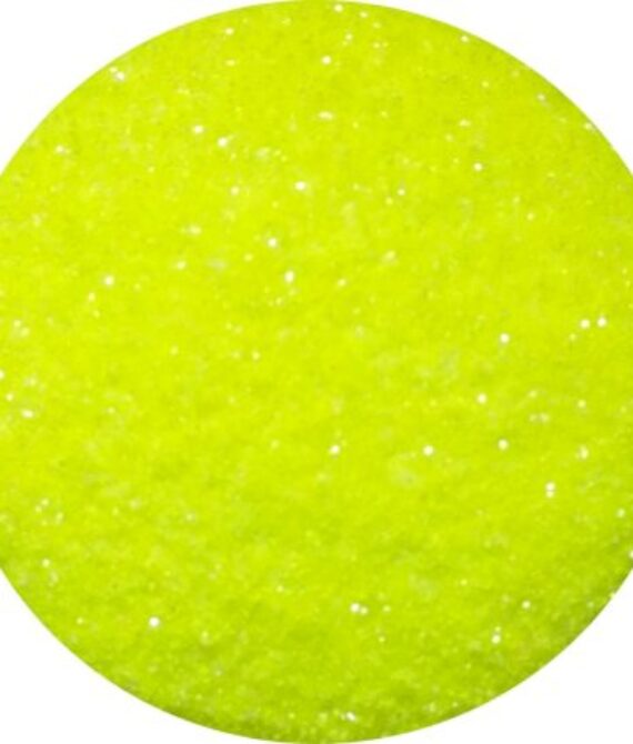 FRANELA GLITTER MATT NEON YELLOW, 4G