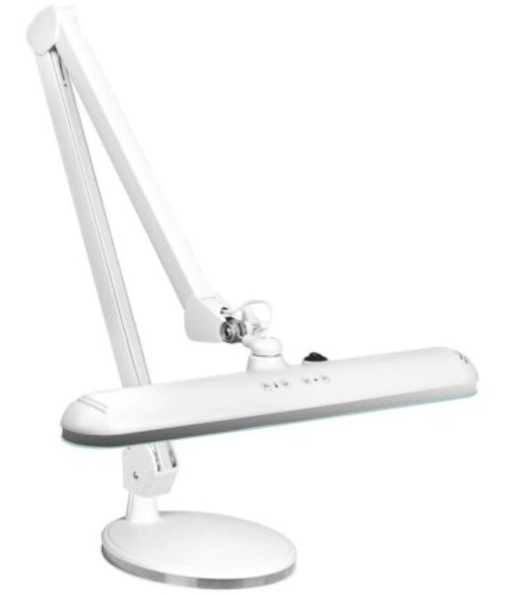 LAMPA ELEGANTE 801-TL SA REGULATOROM I POSTOLJEM, BIJELA BOJA