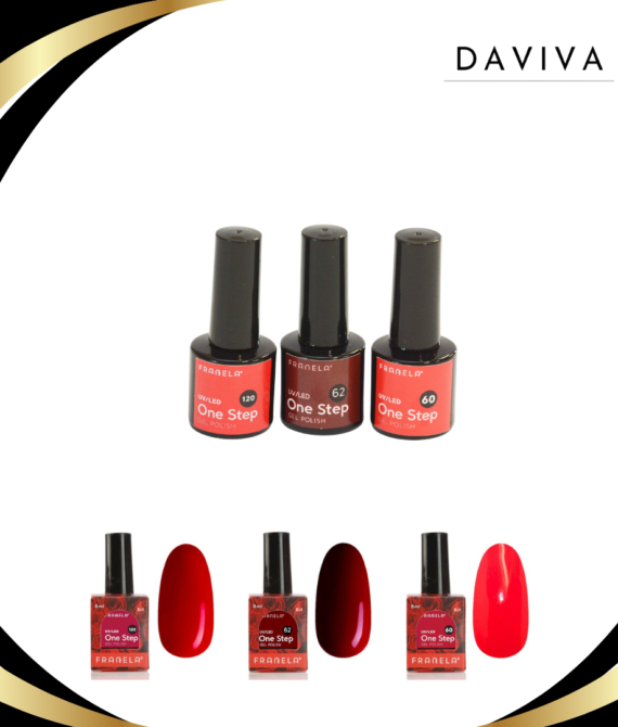 TRIO RED GEL LAK SET