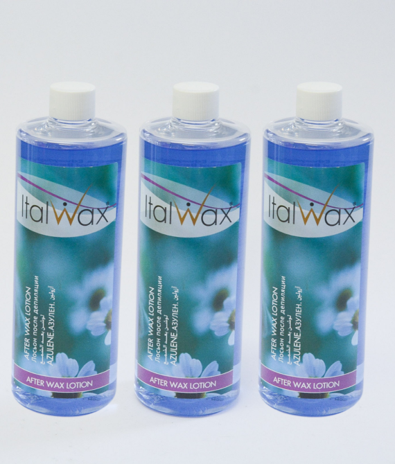 SET 3/1 ITALWAX POSLIJE DEPILACIJE, LOSION AZULENE, ZA UKLANJANJE OSTATAKA VOSKA, 500ML