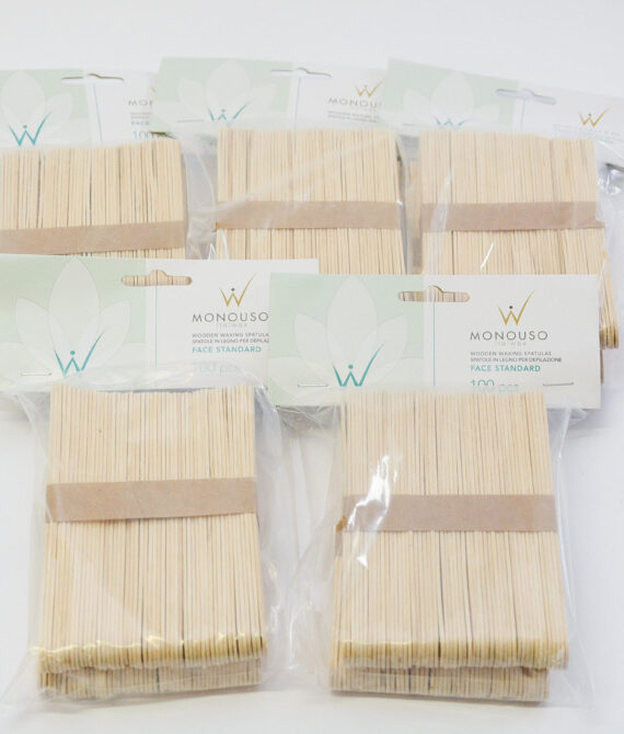 SET 5/1 ITALWAX DRVENE ŠPATULE ZA DEPILACIJU, SREDNJE, 100 KOMADA