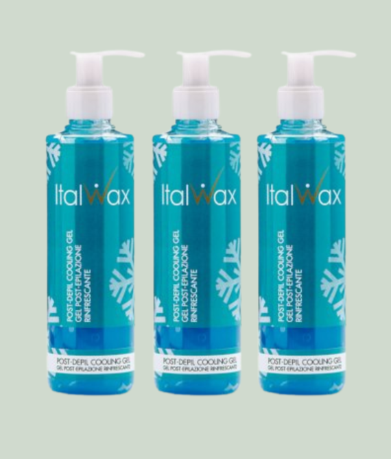 SET 3/1 ITALWAX POSLIJE DEPILACIJE, GEL COOLING MENTHOL 250ML