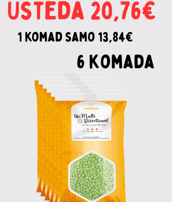 SET XANITALIA VOSAK U GRANULAMA MULTIDIRECTIONAL LIMETA 1kg PREMIUM